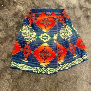 Polo vintage 90s 🧶 knit wrap skirt